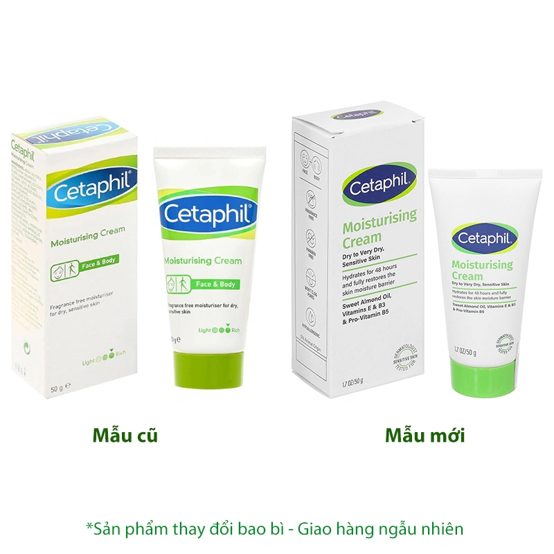 Kem dưỡng ẩm Cetaphil Moisturising làm mềm da tuýp 50g - 